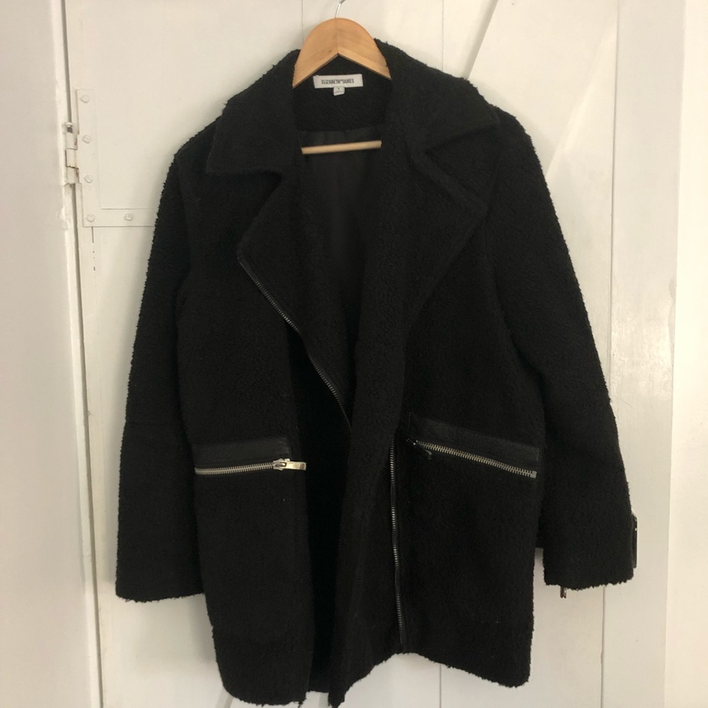 ELIZABETH & JAMES jacket with zippers - S